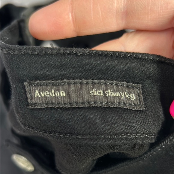 NWT Citizens of Humanity Women's Black Jeans Sz 26 Avedon Slick Skinny Leg Jean - Picture 4 of 11